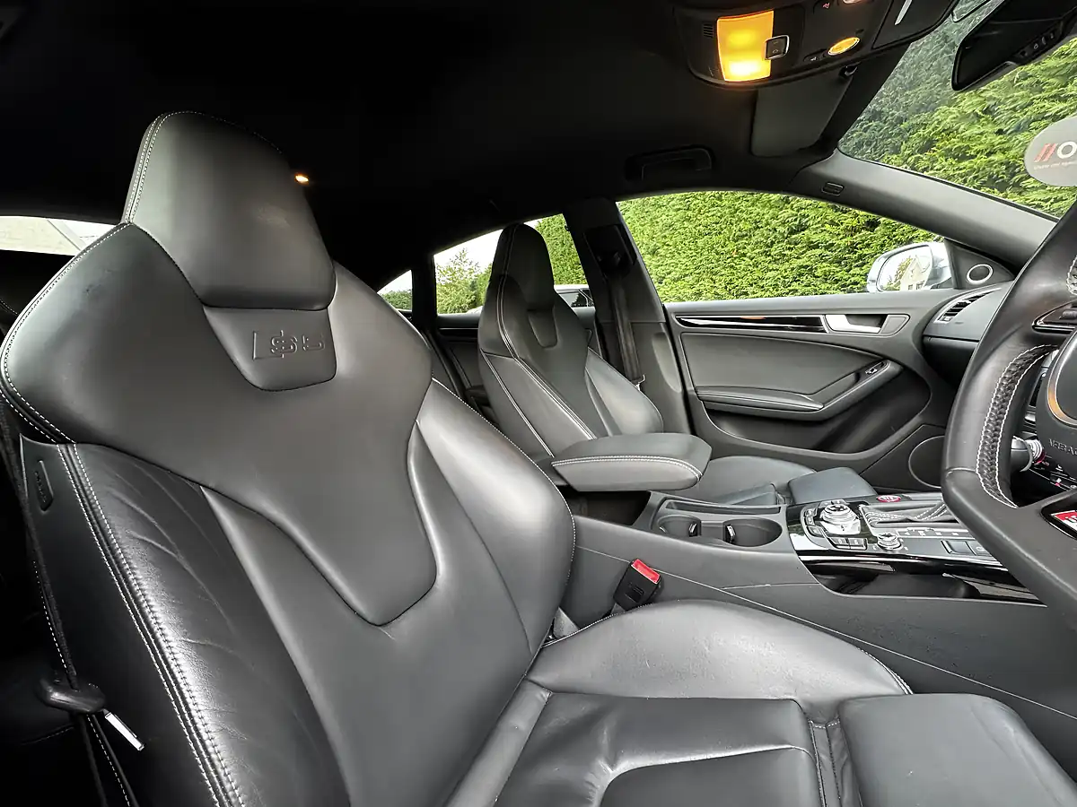 Used 2013 Audi S5 Black Edition Sportback White - Interior and Exterior details 12