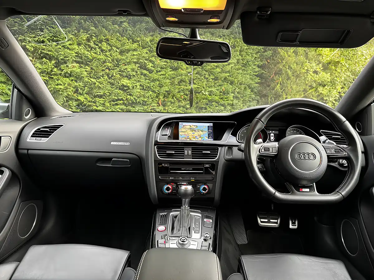 Used 2013 Audi S5 Black Edition Sportback White - Interior and Exterior details 16