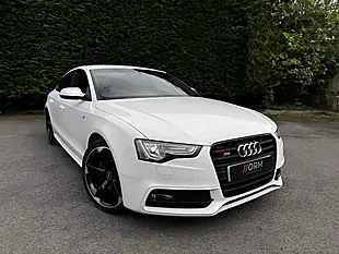 Used 2013 Audi S5 Black Edition Sportback White - Interior and Exterior details 2