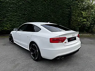 Used 2013 Audi S5 Black Edition Sportback White - Interior and Exterior details 3
