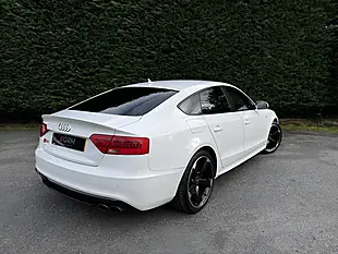 Used 2013 Audi S5 Black Edition Sportback White - Interior and Exterior details 4