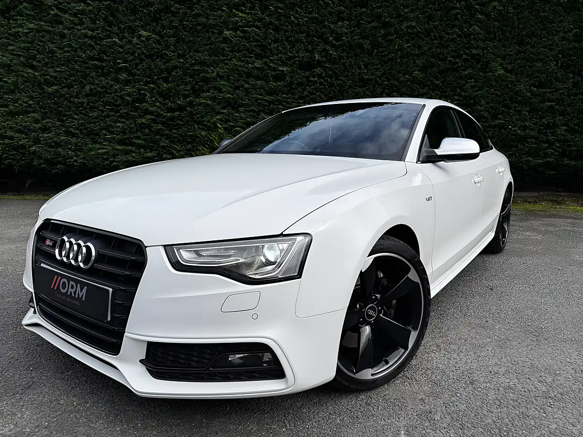 Used 2013 Audi S5 Black Edition Sportback White - Interior and Exterior details 5