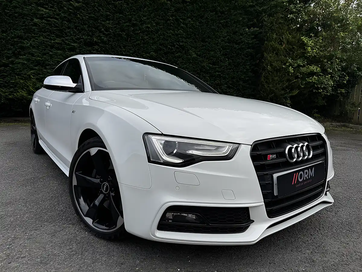 Used 2013 Audi S5 Black Edition Sportback White - Interior and Exterior details 6