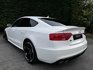 Used 2013 Audi S5 Black Edition Sportback White - Interior and Exterior details 7