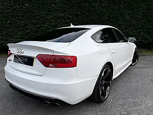 Used 2013 Audi S5 Black Edition Sportback White - Interior and Exterior details 8