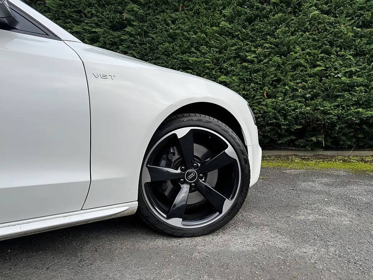 Used 2013 Audi S5 Black Edition Sportback White - Interior and Exterior details 9