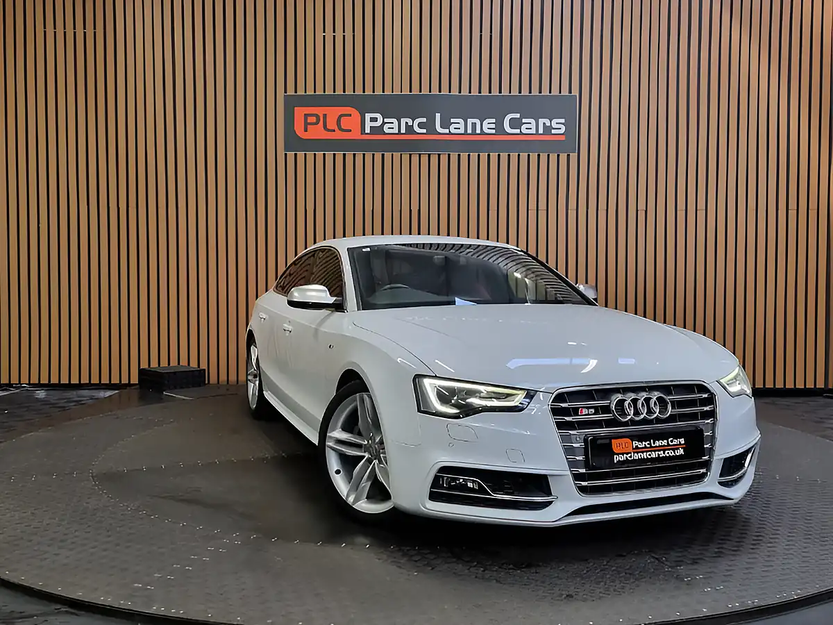Used 2013 Audi S5 Sportback White - Interior and Exterior details 2