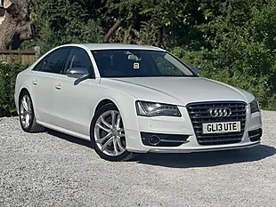 Used 2013 Audi S8 White - Interior and Exterior details 13