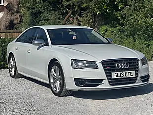 Used 2013 Audi S8 White - Interior and Exterior details 3