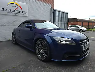 Used 2013 Audi Tt Black Edition Quattro Blue - Interior and Exterior details 5