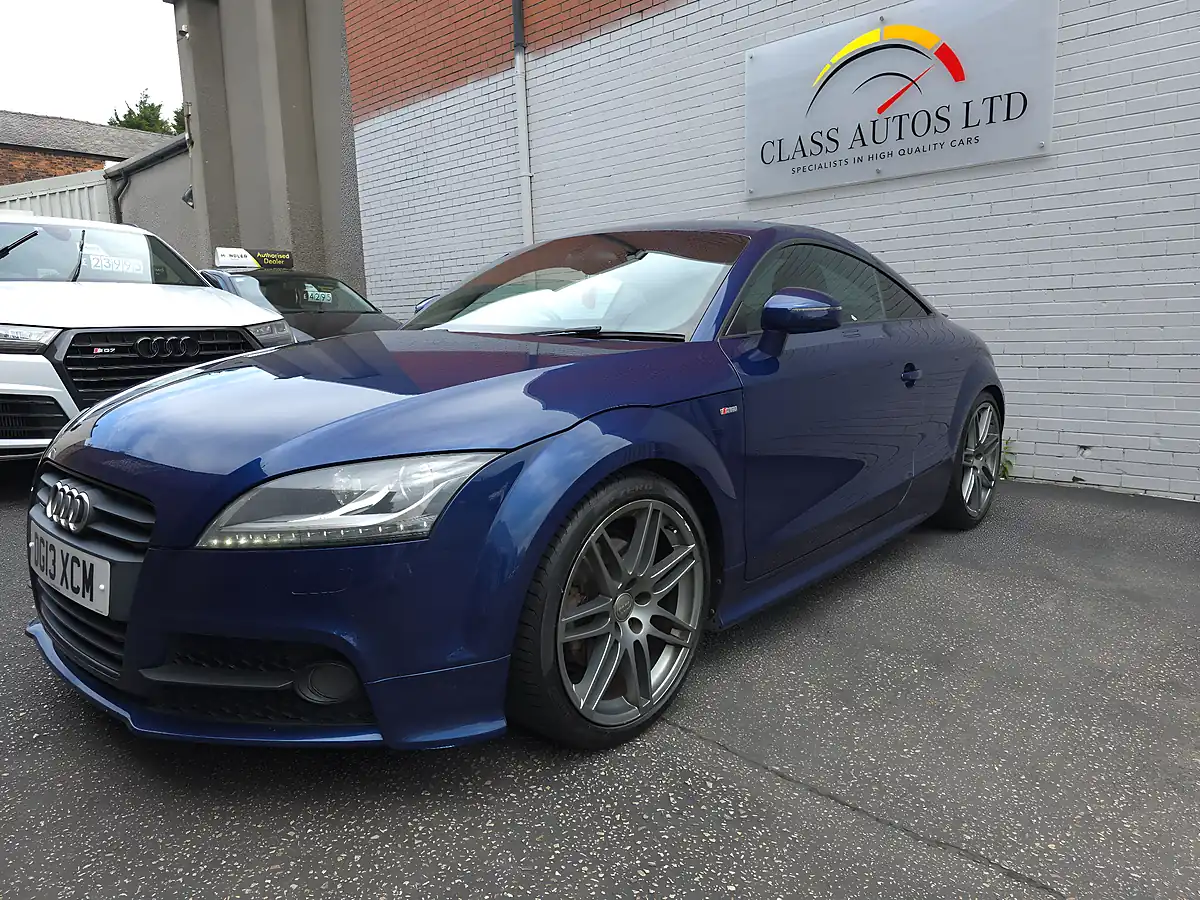 Used 2013 Audi Tt Black Edition Quattro Blue - Interior and Exterior details 7