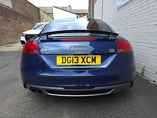 Used 2013 Audi Tt Black Edition Quattro Blue - Interior and Exterior details 9