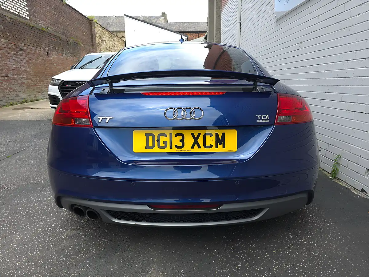 Used 2013 Audi Tt Black Edition Quattro Blue - Interior and Exterior details 9