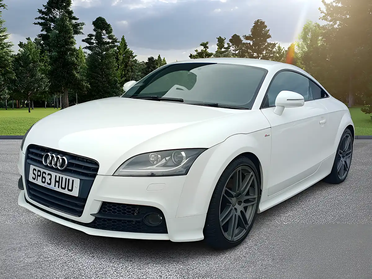 Used 2013 Audi Tt Black Edition White - Front View