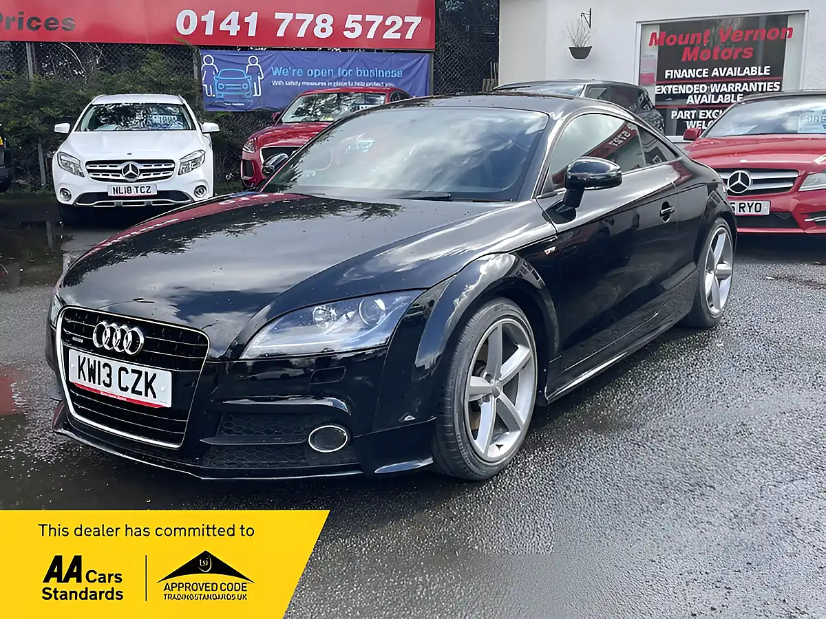 Used 2013 Audi Tt S Line Black - Front View