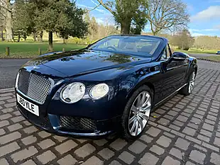 Used 2013 Bentley Continental Gtc Blue - Interior and Exterior details 2
