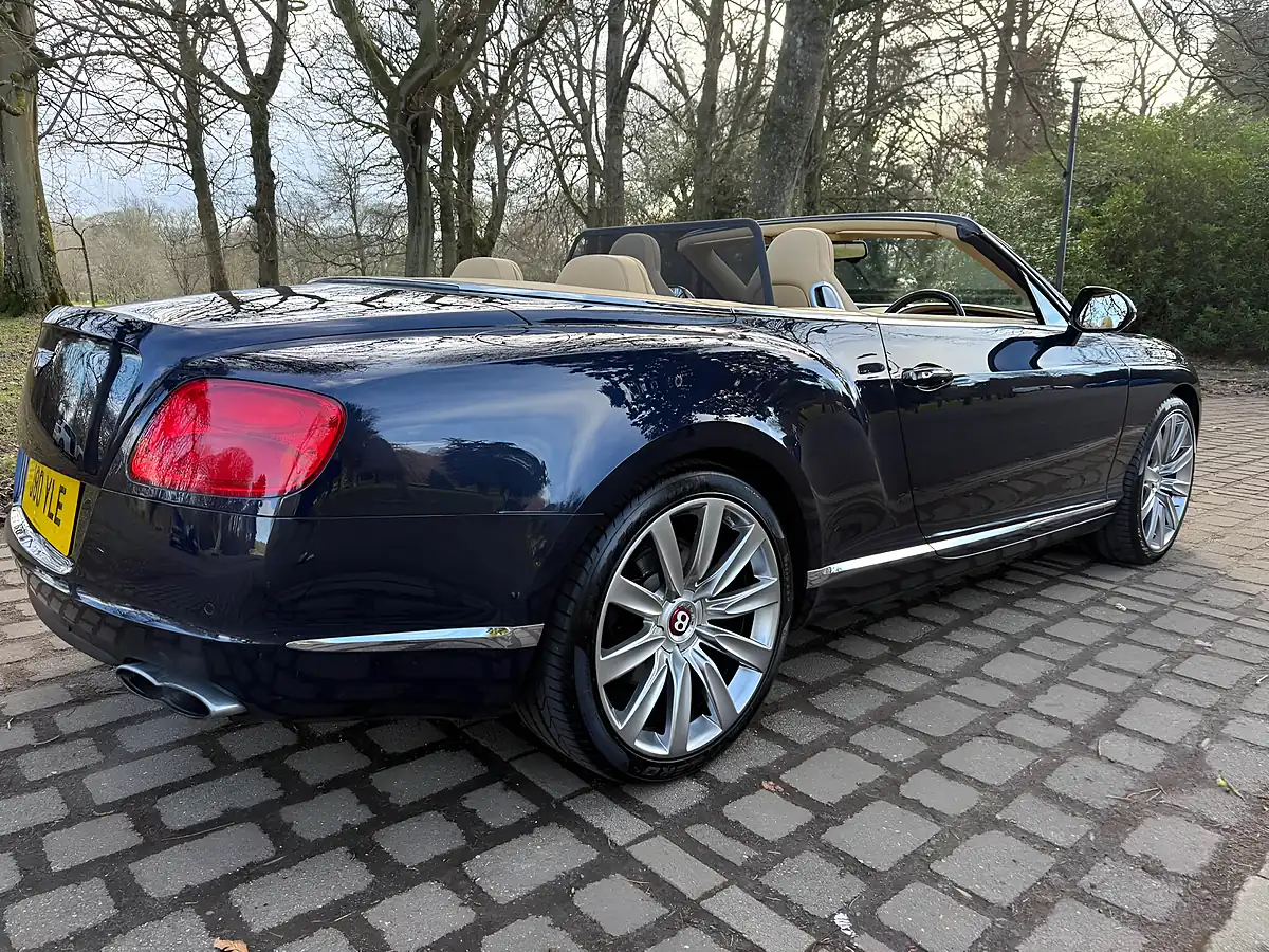 Used 2013 Bentley Continental Gtc Blue - Interior and Exterior details 3