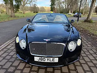 Used 2013 Bentley Continental Gtc Blue - Interior and Exterior details 7