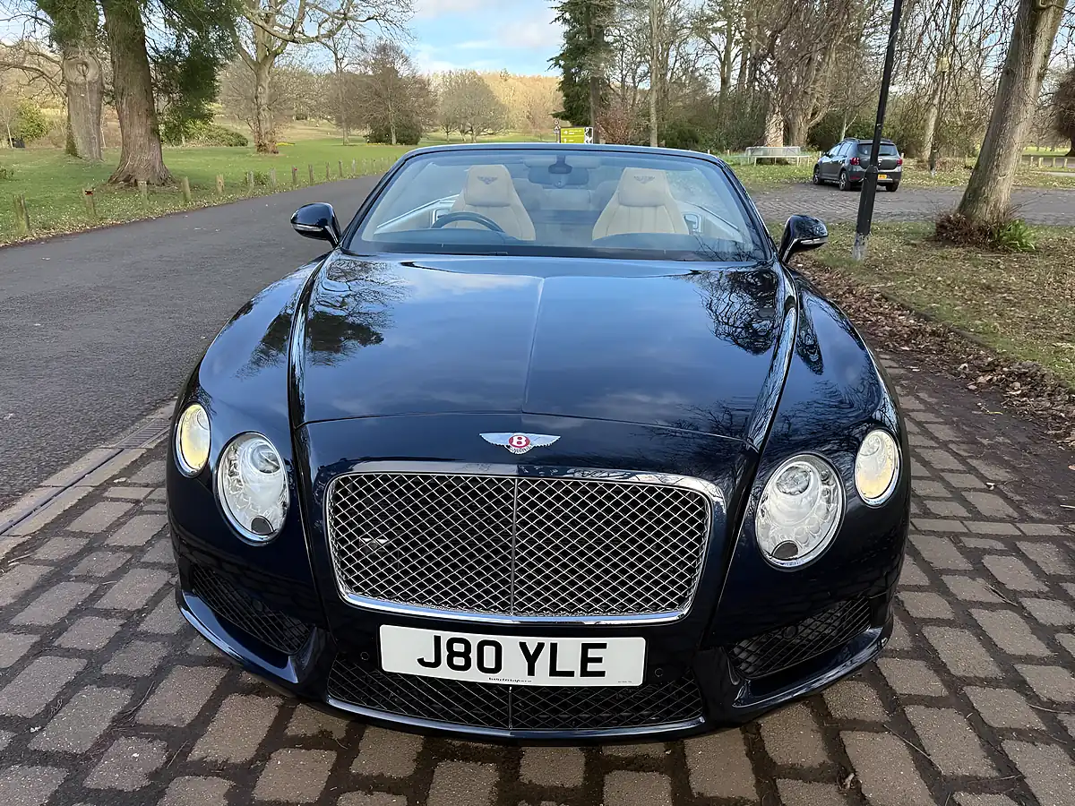 Used 2013 Bentley Continental Gtc Blue - Interior and Exterior details 7
