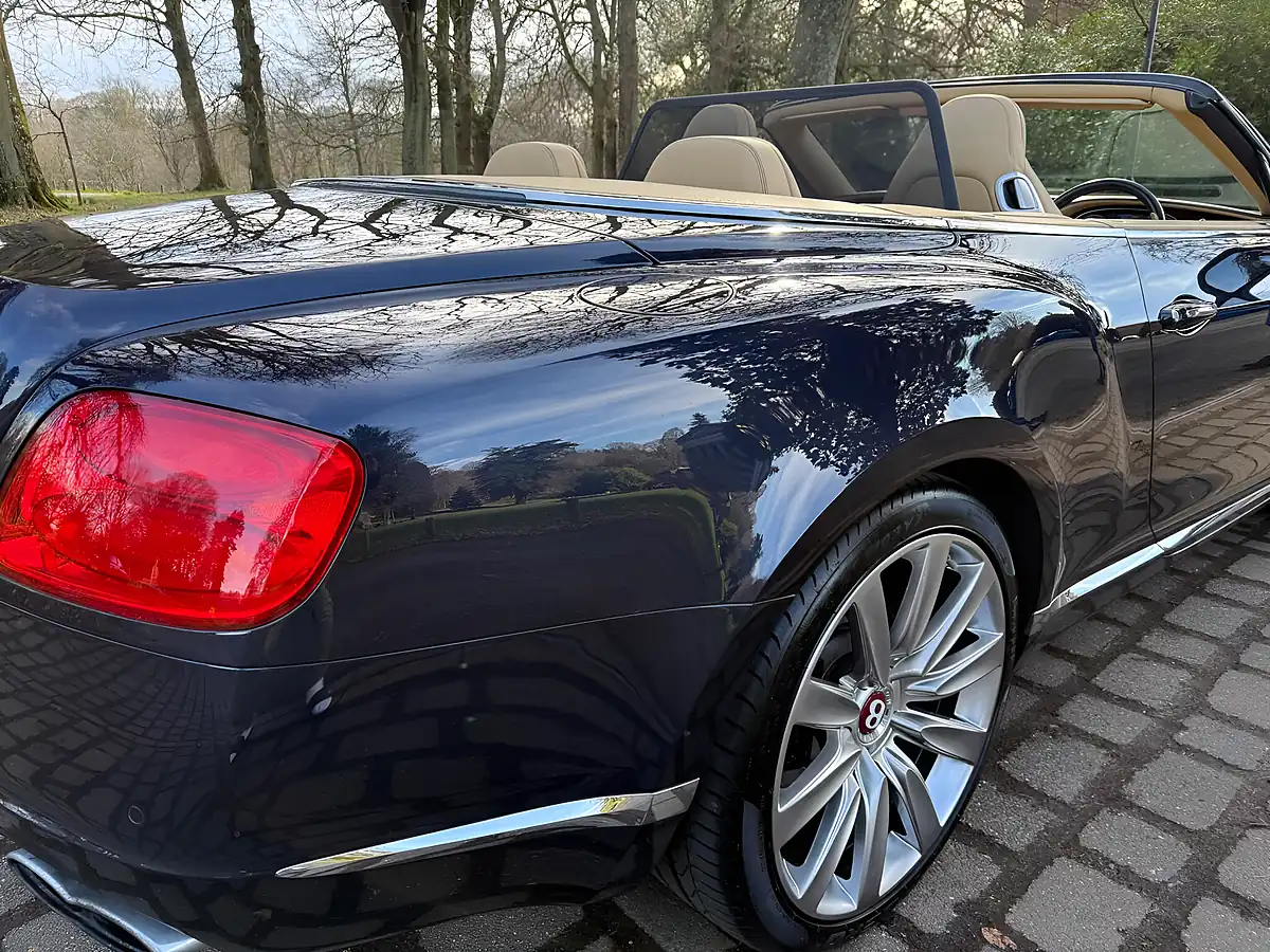Used 2013 Bentley Continental Gtc Blue - Interior and Exterior details 9