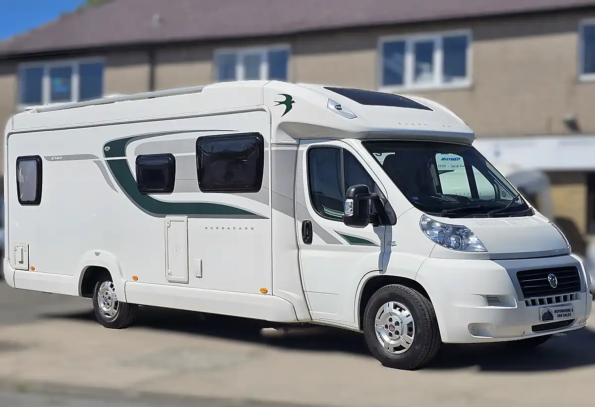 Used 2013 Bessacarr E584 Low Profile Coachbuilt - Interior and Exterior details 2
