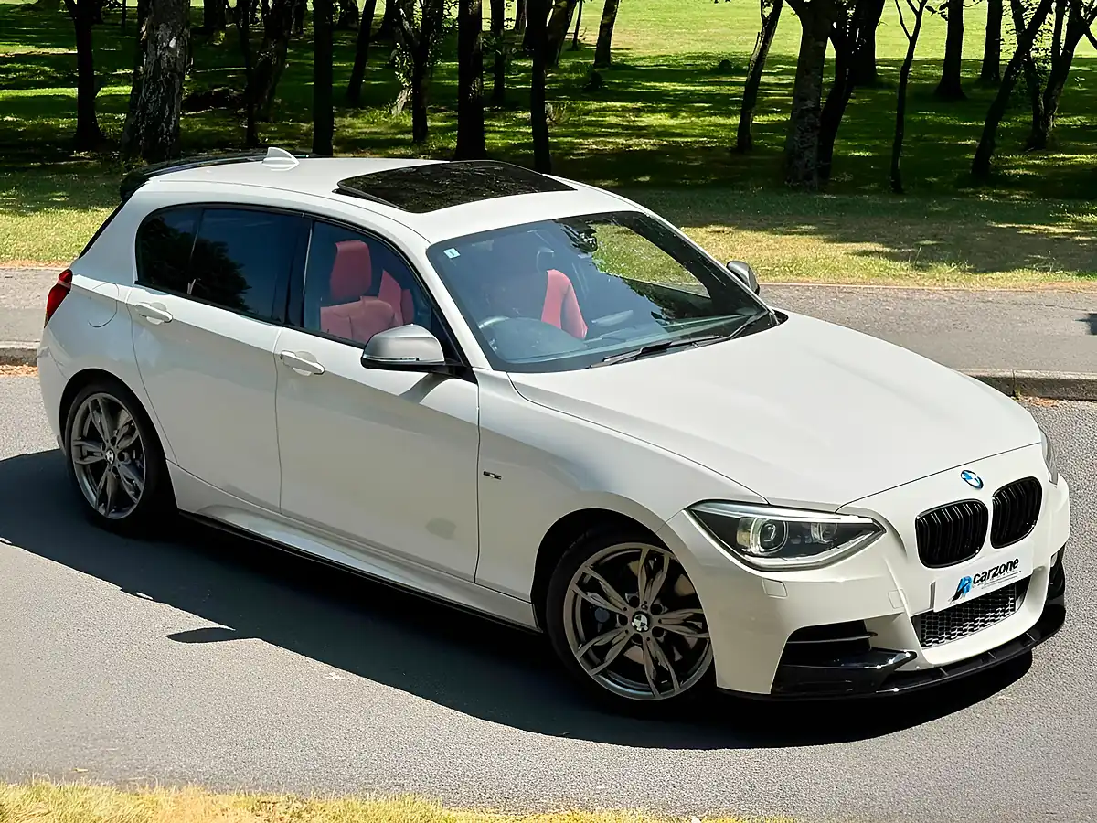 Used 2013 BMW 1 Series M Performance White - Front View