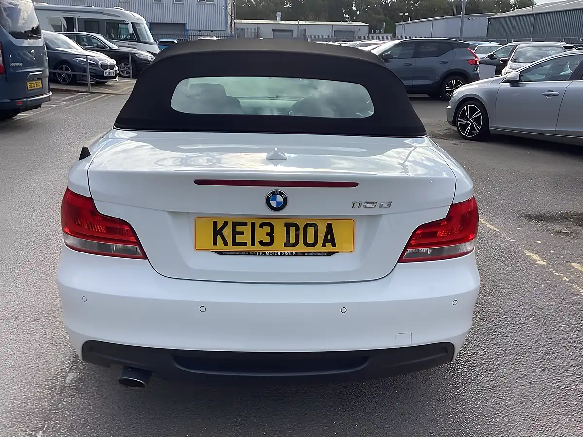 Used 2013 BMW 1 Series M Sport Alpine White - Interior and Exterior details 13