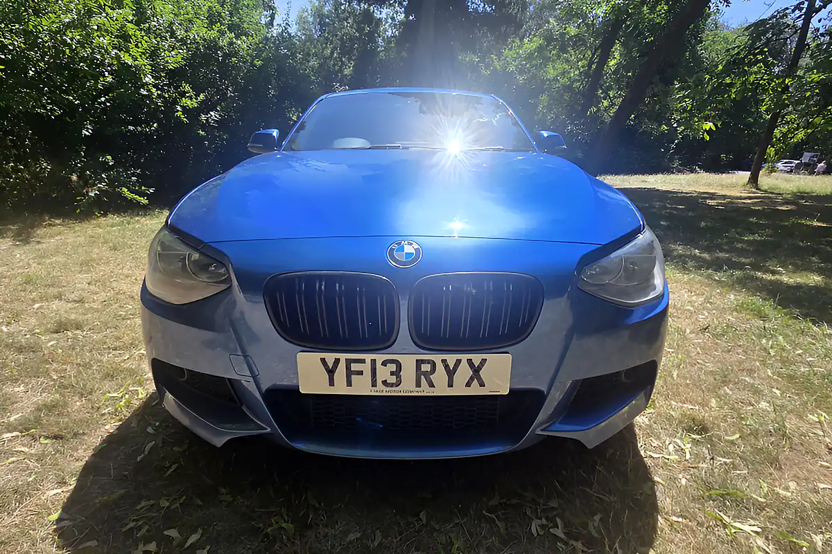 Used 2013 BMW 1 Series M Sport Blue - Interior and Exterior details 2