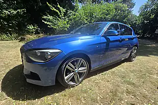 Used 2013 BMW 1 Series M Sport Blue - Interior and Exterior details 3