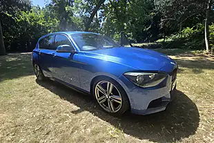 Used 2013 BMW 1 Series M Sport Blue - Interior and Exterior details 4