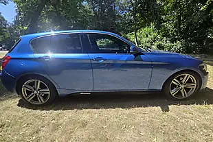 Used 2013 BMW 1 Series M Sport Blue - Interior and Exterior details 5