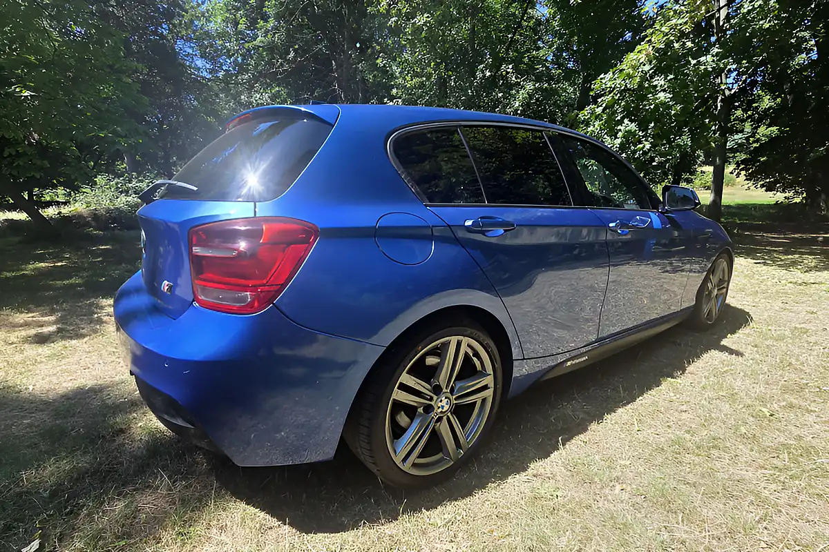 Used 2013 BMW 1 Series M Sport Blue - Interior and Exterior details 6