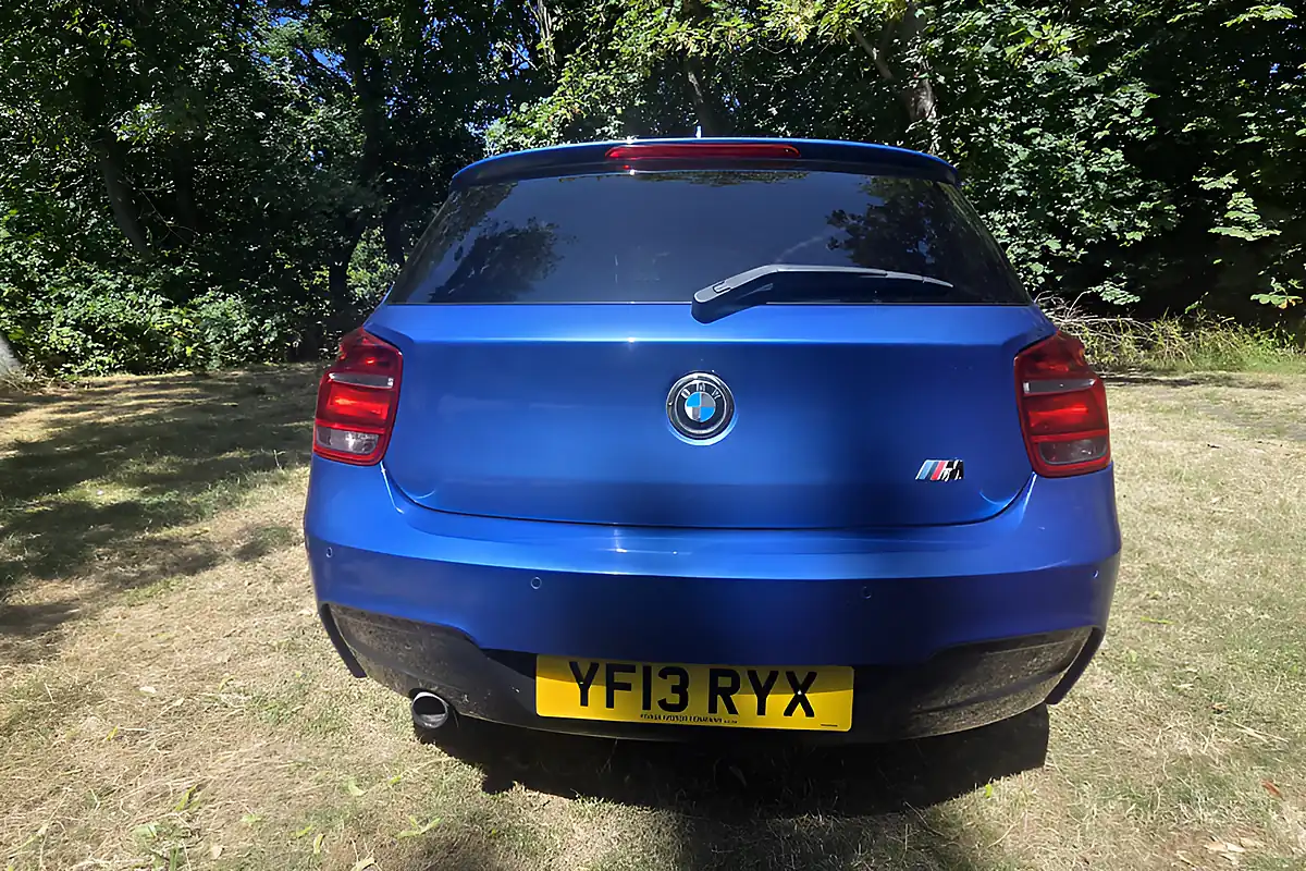 Used 2013 BMW 1 Series M Sport Blue - Interior and Exterior details 7