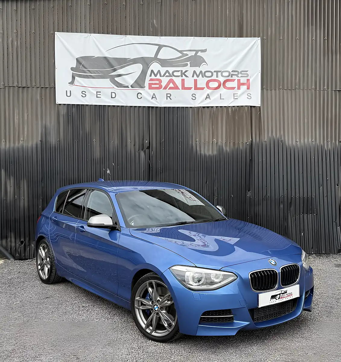 Used 2013 BMW 1 Series M Sport Blue - Front View