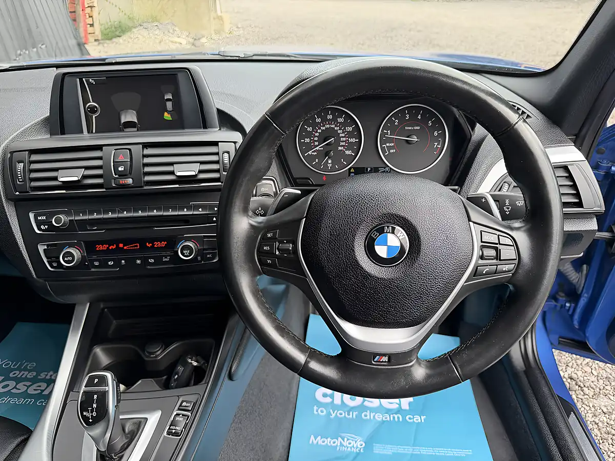 Used 2013 BMW 1 Series M Sport Blue - Interior and Exterior details 13