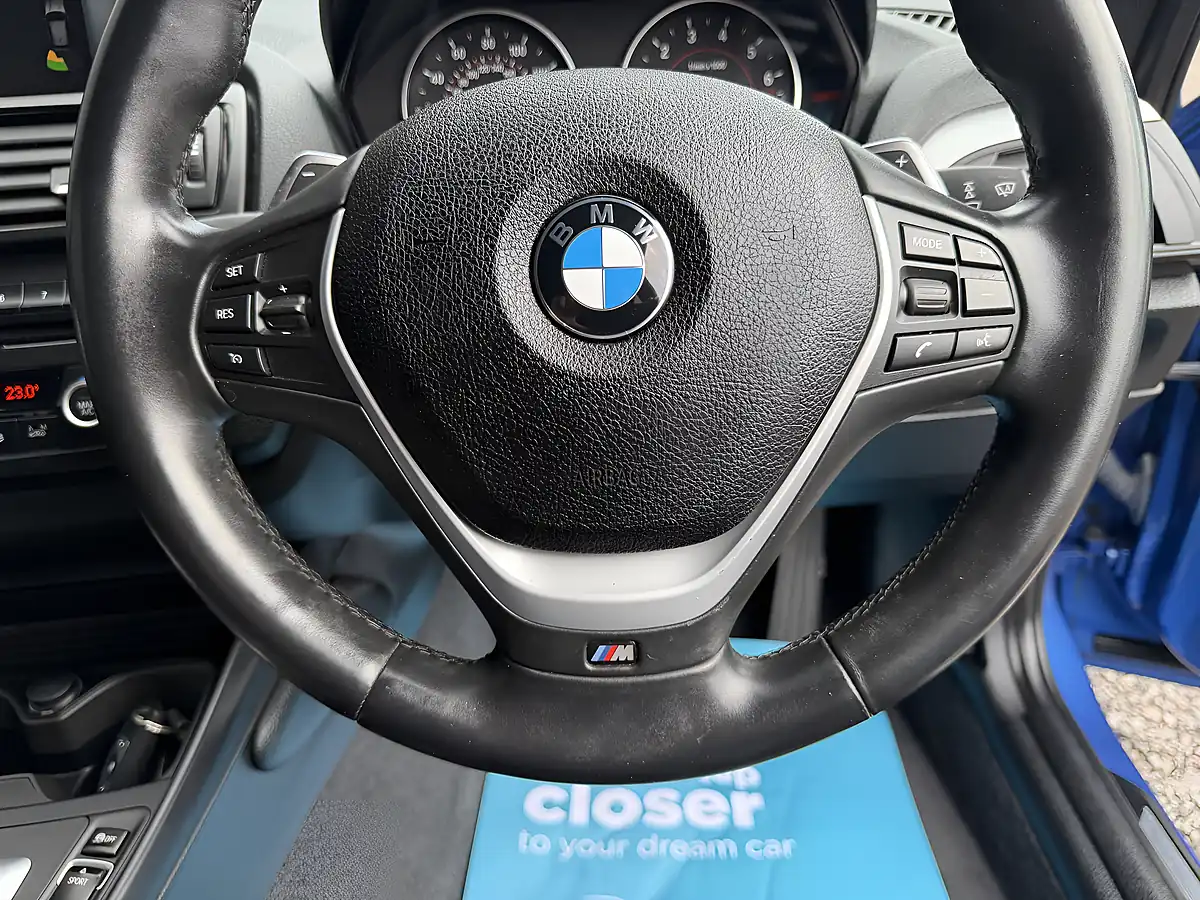 Used 2013 BMW 1 Series M Sport Blue - Interior and Exterior details 14