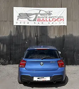 Used 2013 BMW 1 Series M Sport Blue - Interior and Exterior details 6
