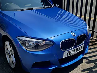 Used 2013 BMW 1 Series M Sport Blue - Interior and Exterior details 10