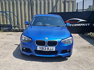 Used 2013 BMW 1 Series M Sport Blue - Interior and Exterior details 2