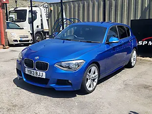 Used 2013 BMW 1 Series M Sport Blue - Interior and Exterior details 3