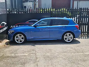 Used 2013 BMW 1 Series M Sport Blue - Interior and Exterior details 4