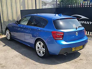 Used 2013 BMW 1 Series M Sport Blue - Interior and Exterior details 6