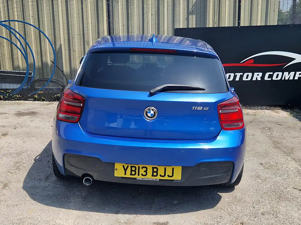 Used 2013 BMW 1 Series M Sport Blue - Interior and Exterior details 7
