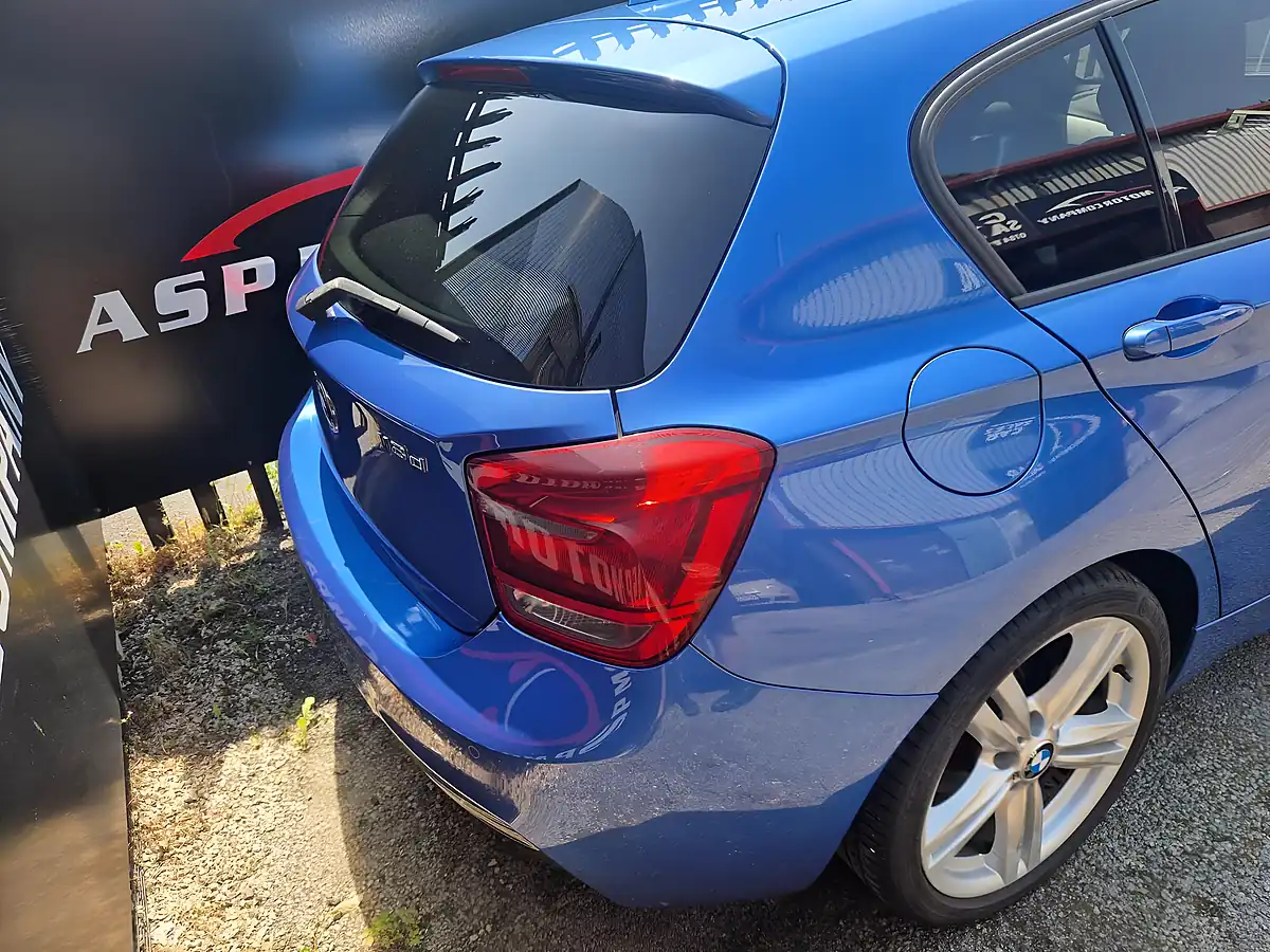Used 2013 BMW 1 Series M Sport Blue - Interior and Exterior details 8