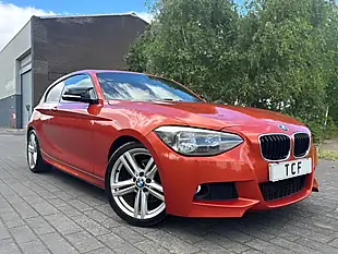 Used 2013 BMW 1 Series M Sport Orange - Interior and Exterior details 12