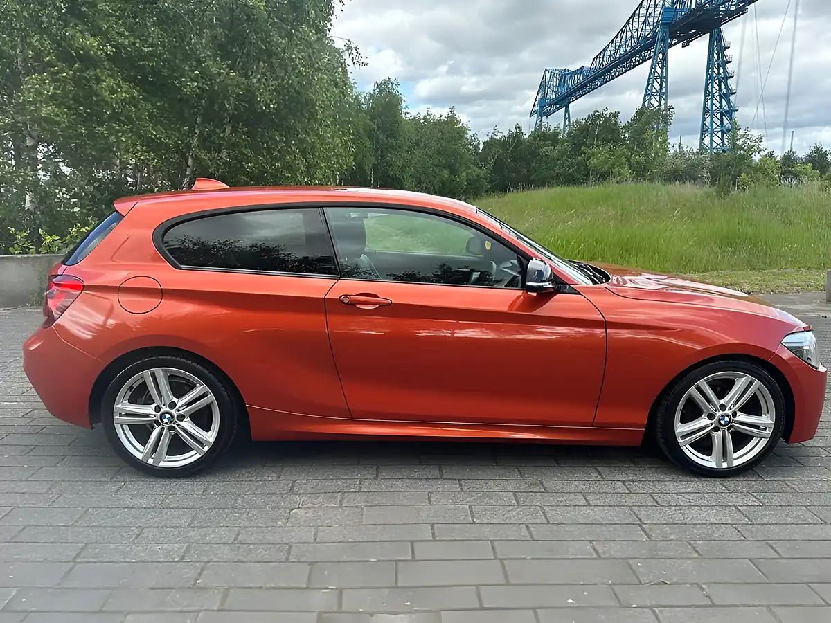Used 2013 BMW 1 Series M Sport Orange - Interior and Exterior details 18