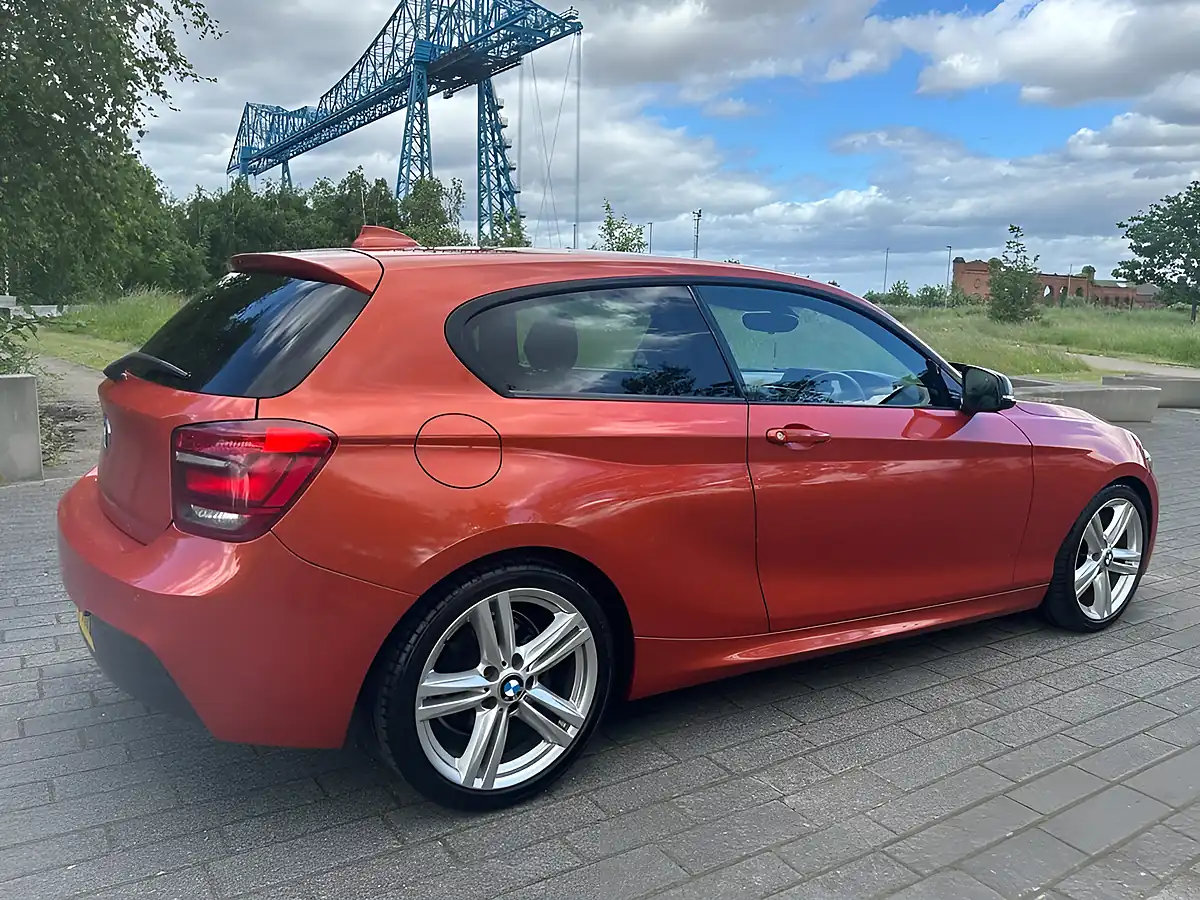 Used 2013 BMW 1 Series M Sport Orange - Interior and Exterior details 2