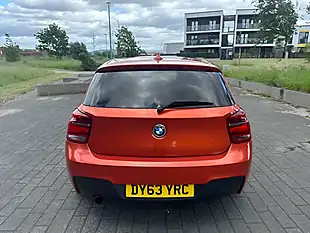 Used 2013 BMW 1 Series M Sport Orange - Interior and Exterior details 3