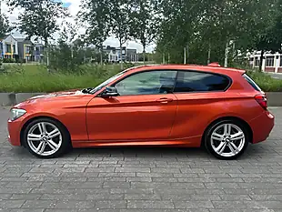 Used 2013 BMW 1 Series M Sport Orange - Interior and Exterior details 4