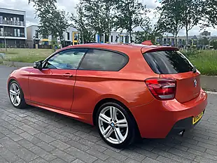 Used 2013 BMW 1 Series M Sport Orange - Interior and Exterior details 5